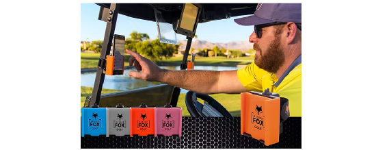 Desert Fox Golf Phone Caddy | Golfing Phone Holder Golf Cart
