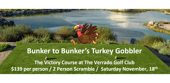 Bunker to Bunker's Turkey Gobbler at Verrado Golf Club | Saturday, November 18, 2023