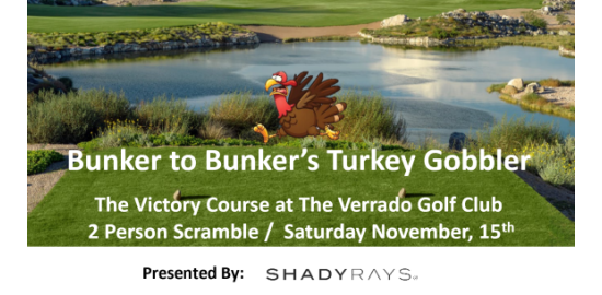Bunker to Bunker's Turkey Gobbler | Verrado Golf Club | Saturday November 15th, 2025