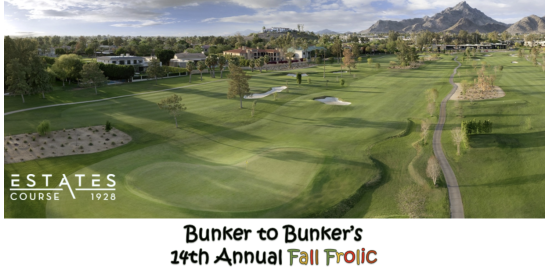 Bunker to Bunker's 14th Annual Fall Frolic | Arizona Biltmore Golf Club | Saturday September 27th, 2025